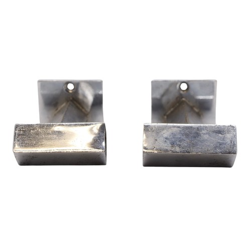 Coppia staffe vintage - coppia,