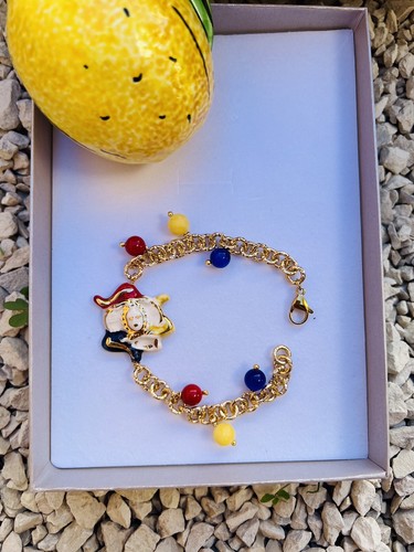 Bracciale con trinacria in - trinacria,