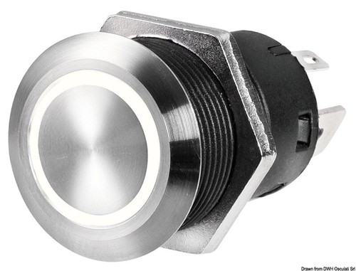 Interruttore flat inox - *,