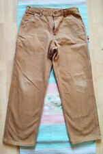 Pantalone Carhartt carpenter marrone taglia M / W34xL32 dungaree fit