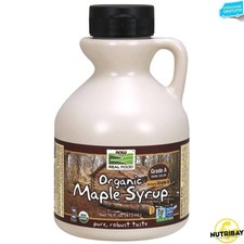 NOW FOODS ORGANIC MAPLE SYRUP