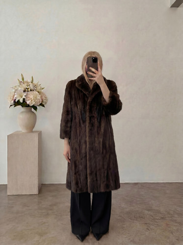 Cappotto visone di - di,