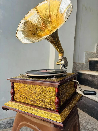 Grammofono vintage hmv - grammofono,