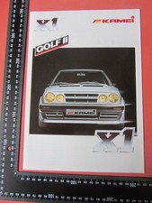 Automobili brochure golf - -, mk2