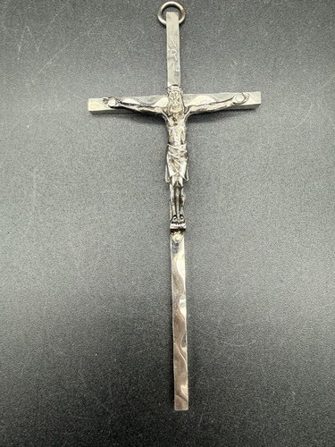 Croce crocifisso tono argento - crocifisso,