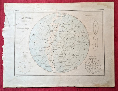 Antica mappa celeste - , emisfero