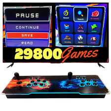 Consola Pandora Box Arcade con 29800 Juegos Retro con LED y Sistema de Sonido