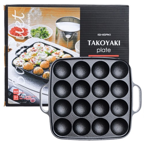 Takoyaki piastra - piastra, (ghisa)