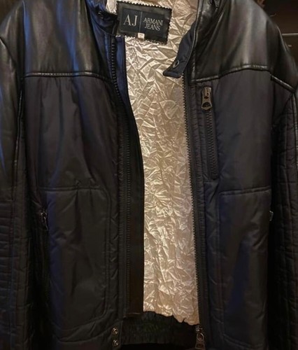 Leather jacket men armani - men, (armani