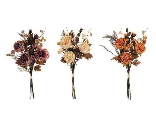 Mazzo peonia viburno winter - peonia,