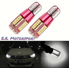 FIAT PUNTO 188 99> LAMPADE LED LUCI POSIZIONE 57 LED 3014 W5W T10 CANBUS 1140 Lm