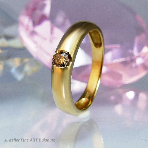 Anello oro giallo - anello,