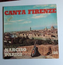 NARCISO PARIGI -  CANTA FIRENZE   -  LP    PATHE'  ITALIA  1961