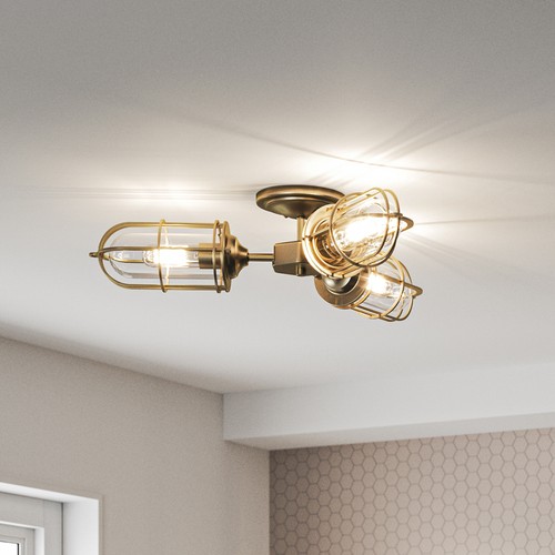 Plafoniera 3x60w e27 - plafoniera, 3x60w/e27