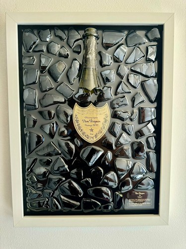Quadro con bottiglia - rotta, dom
