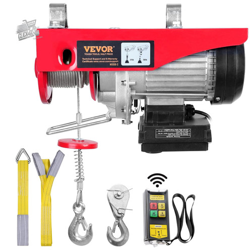 Paranco elettrico 250kg 510w - paranco,