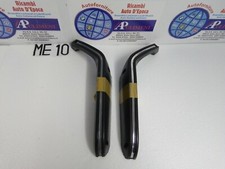 COPPIA BRACCIOLI PORTA ANTERIORE POSTERIORE DX SX NERO FIAT 132 GLS