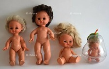 Lotto bambole vintage plastica