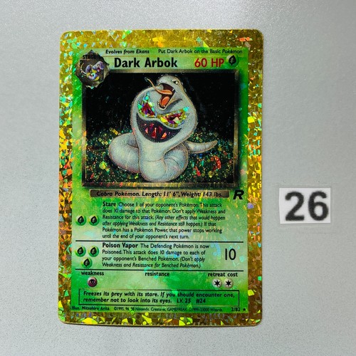 Dark arbok team rocket - dark,