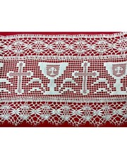 50 cm Pizzo Merletto Sacro in