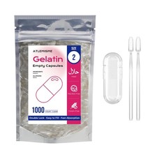 ATLEMISME Capsule Vuote in