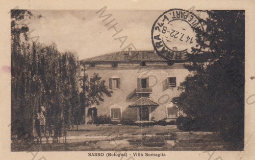 Cartolina sasso - cartolina, (marconi)