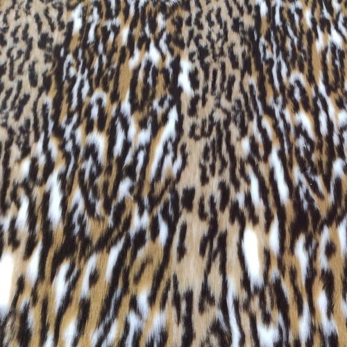 Ocelot tessuto pelliccia - tessuto,