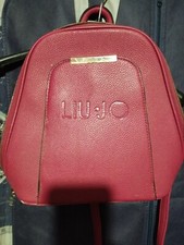 Borsa a Zainetto Liu jo da donna, Rosso ,Doppia Tasca ,Con Varie Tasche Interne 