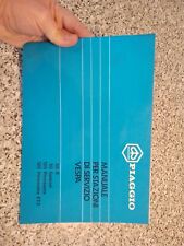 VESPA 50 R Special 125 Primavera ET3 Manuale Per Stazione Di Servizio Piaggio