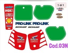 Grafiche Adesive Honda 250 1985 Cross Crystal 0,5mm
