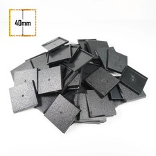 Basi quadrate 40mm per