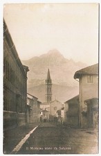 Cuneo  il Monviso visto da