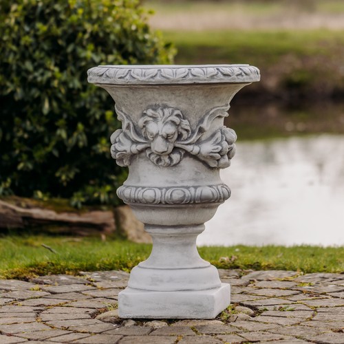 Fioriera vaso testa leone - testa,