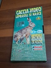 VHS - CACCIA IN VIDEO LEPRAIOLI SI NASCE ORECCHIONA CHE PASSIONE - BENELLI 2000