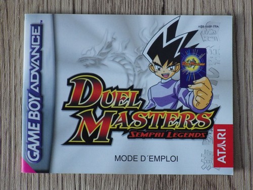 Notice seule nintendo game boy - notice,