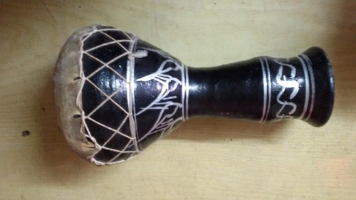 Tamburo africano ceramica - ceramica, e