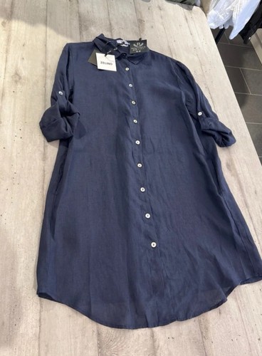 Camicia lunga 100 puro lino - lunga,