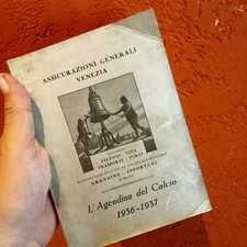 RARA AGENDINA RINALDO BARLASSINA CAMPIONATO CALCIO 1936/1937 ASS.GEN.VENEZIA 