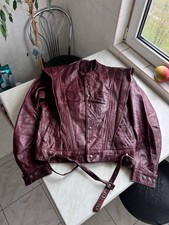 GIACCA IN PELLE BOMBER CROPPED