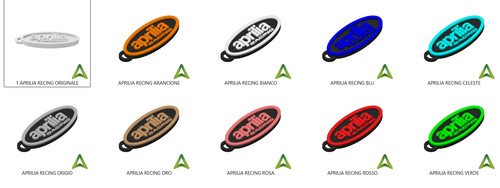 Portachiavi logo aprilia - portachiavi,