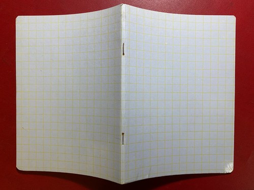 Grigio quaderno scuola - quaderno,
