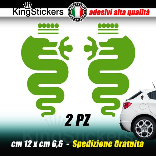 Adesivi biscione alfa romeo - adesivi,