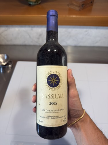 2005 sassicaia bolgheri - sassicaia,