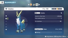 Cobalion Shiny HT Battle Ready