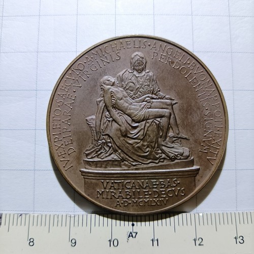 Medaglia papa paolo - medaglia, anno