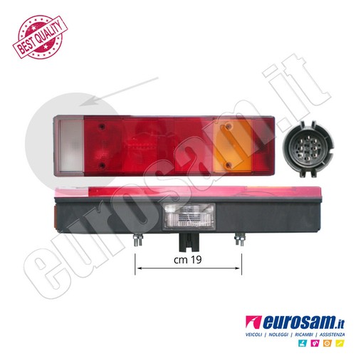 Fanale posteriore sinistro - fanale, 7