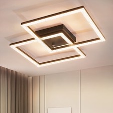 Plafoniera led 12w 30cm nera