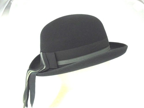 Cappello feltro donna bombetta - cappello,