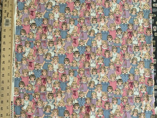 Oop vtg vhtf 1994 fabric - 1994,