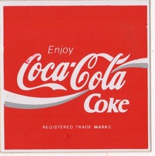 COCA-COLA  COKE ADESIVO